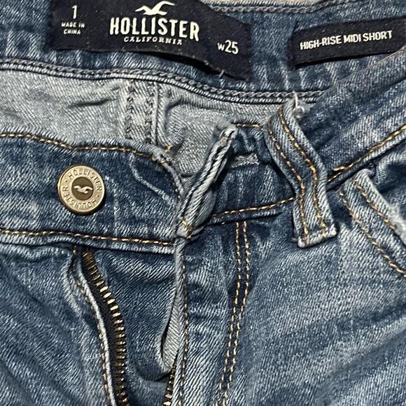 Hollister high rise midi shorts - Picture 2 of 3